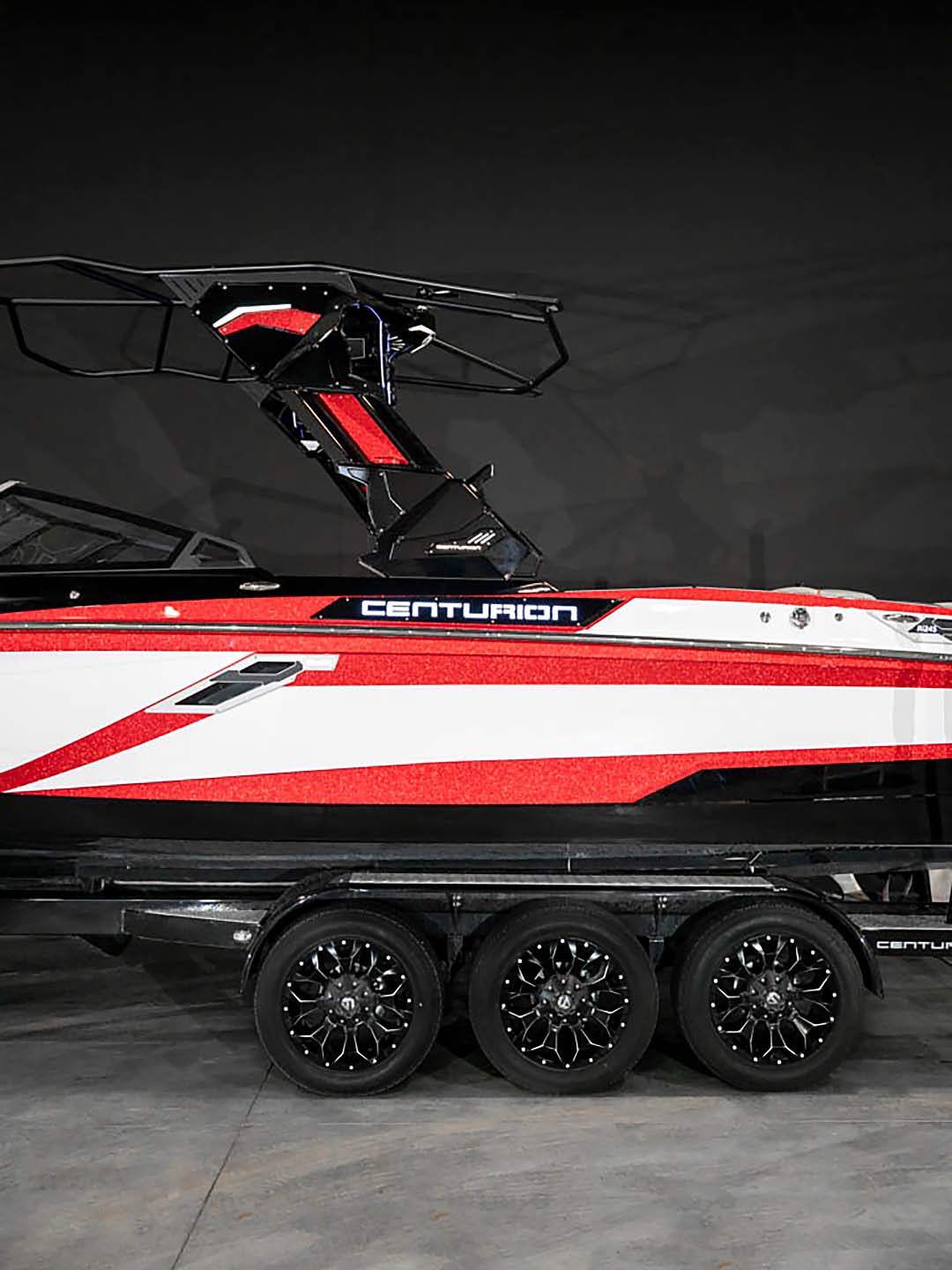 2024 Centurion Ri245 Red Flake / White / Black - BoardCo