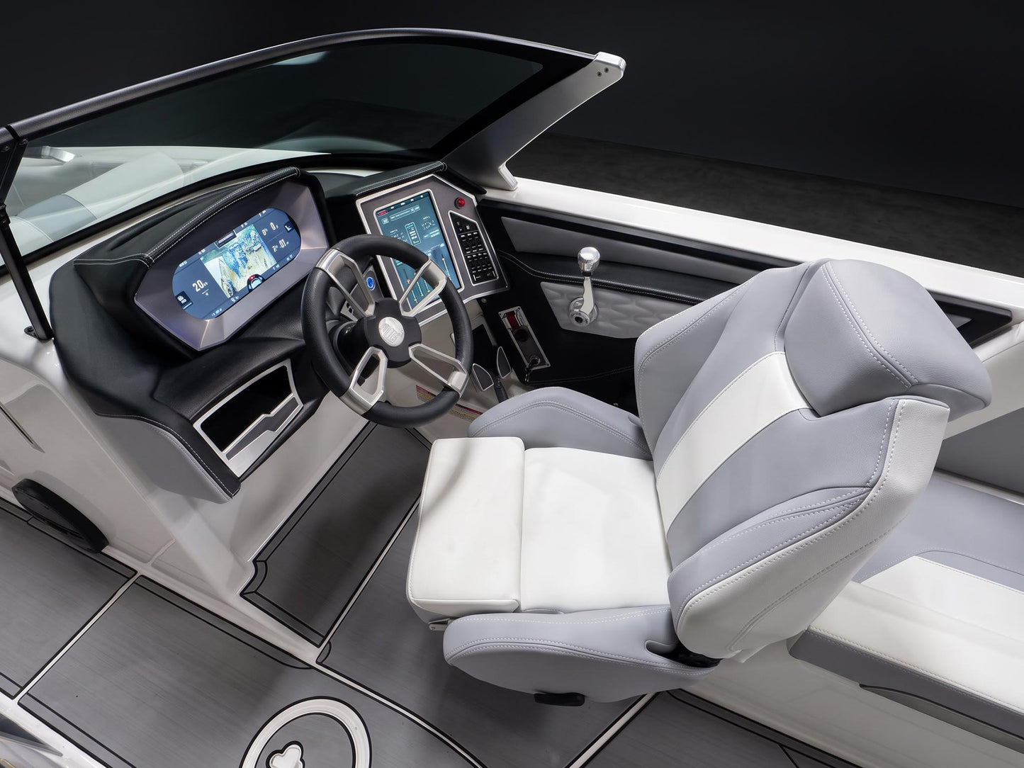 2024 Mastercraft X24 in Blue Flake / Silver Flake / White