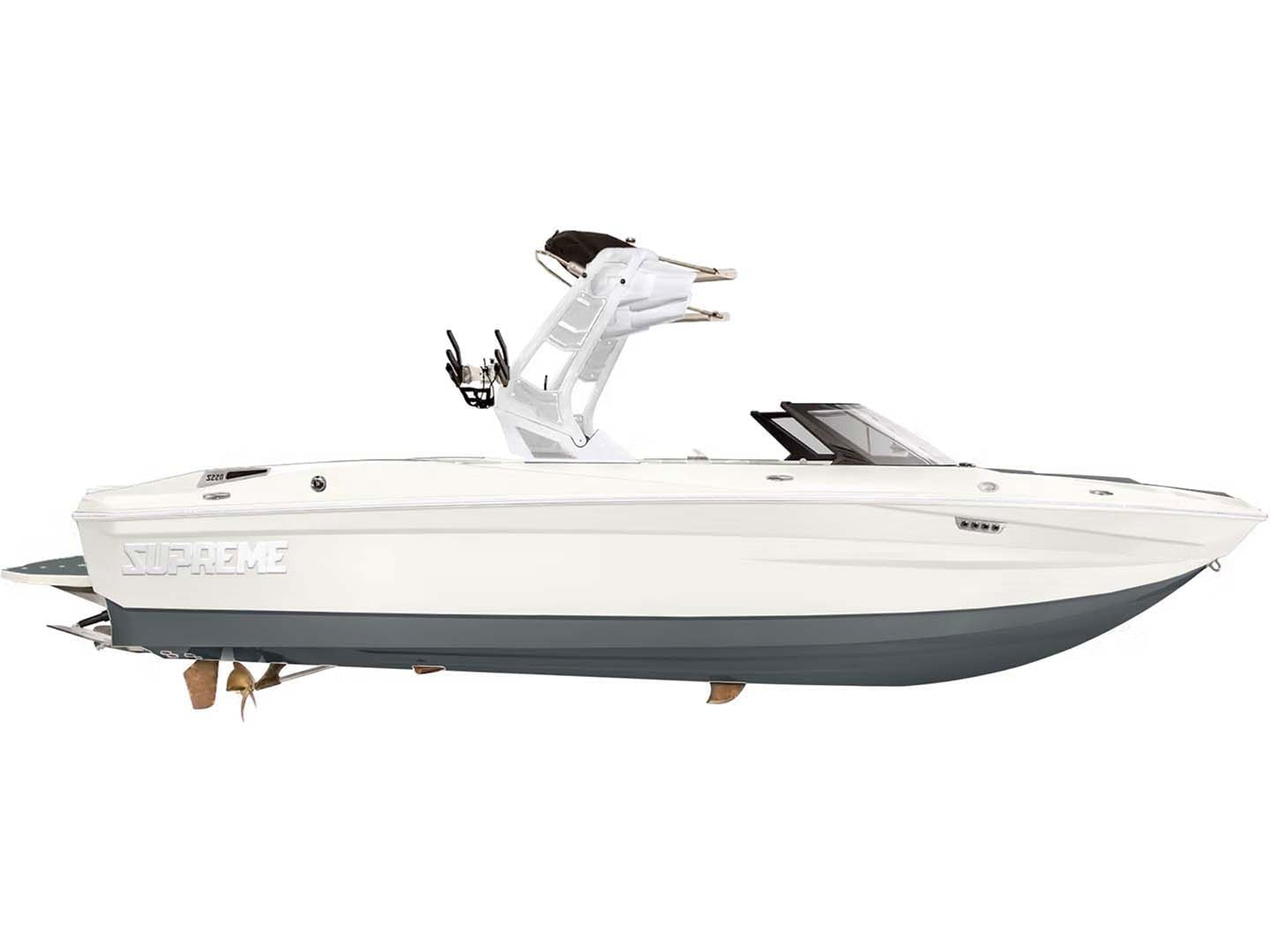 2024 Supreme S220 - Charcoal / White - BoardCo