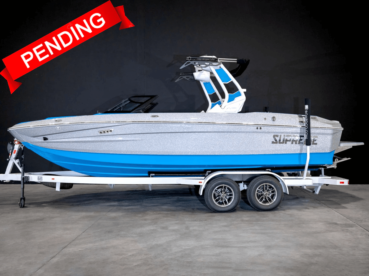 2024 Supreme S220 - Silver Flake / Electric Blue - BoardCo