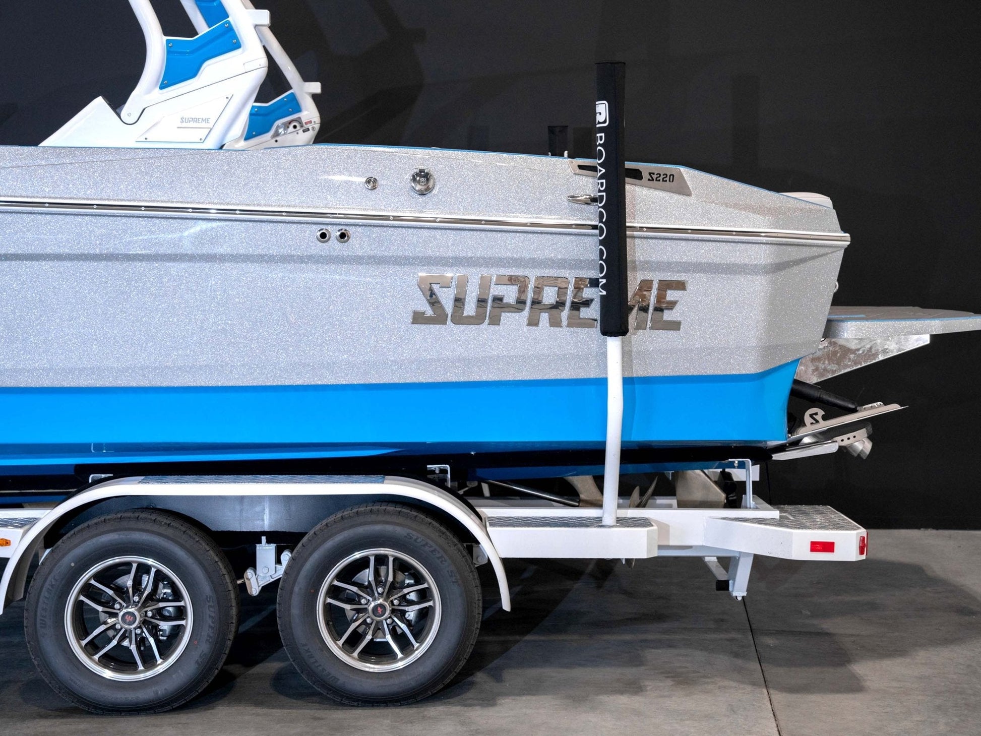 2024 Supreme S220 - Silver Flake / Electric Blue - BoardCo