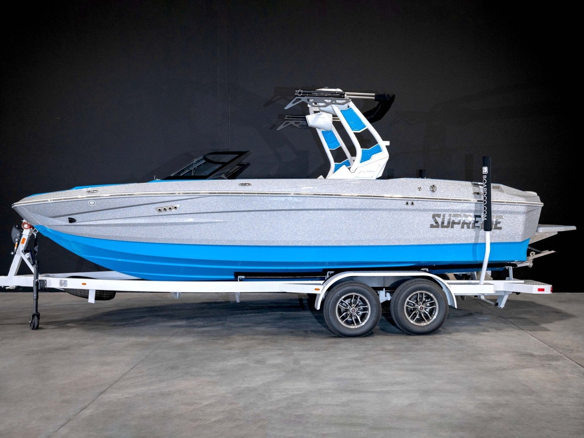 2024 Supreme S220 - Silver Flake / Electric Blue - BoardCo