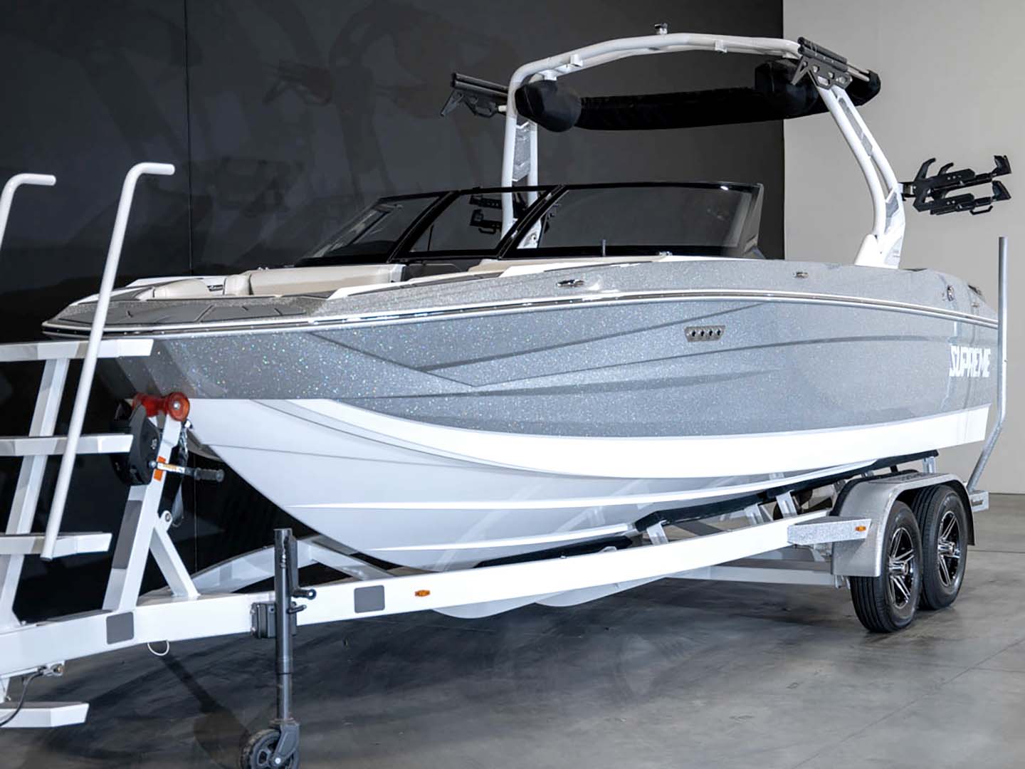 2024 Supreme S220 Silver Flake / White - BoardCo
