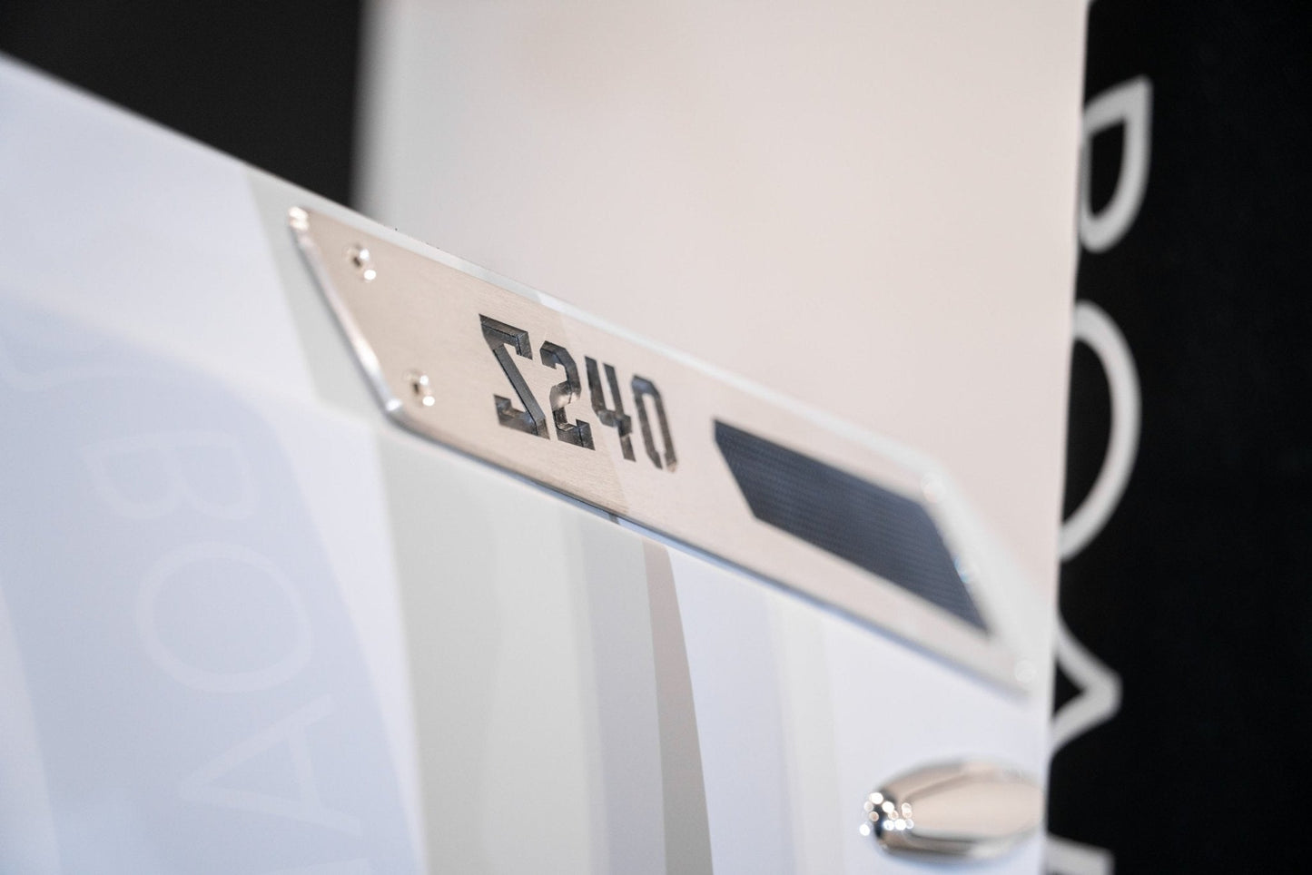 2024 Supreme S240 - All Gray - BoardCo Boats
