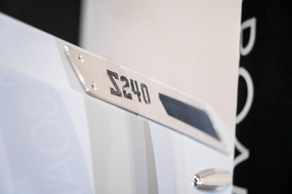 2024 Supreme S240 - All Gray - BoardCo Boats