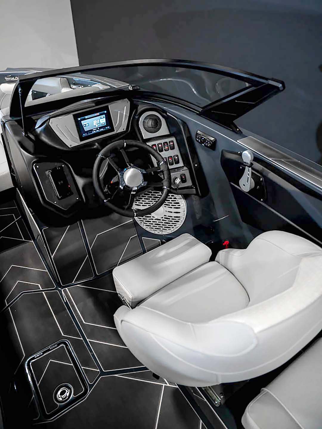 2024 Supreme S240 Charcoal / White - BoardCo Boats