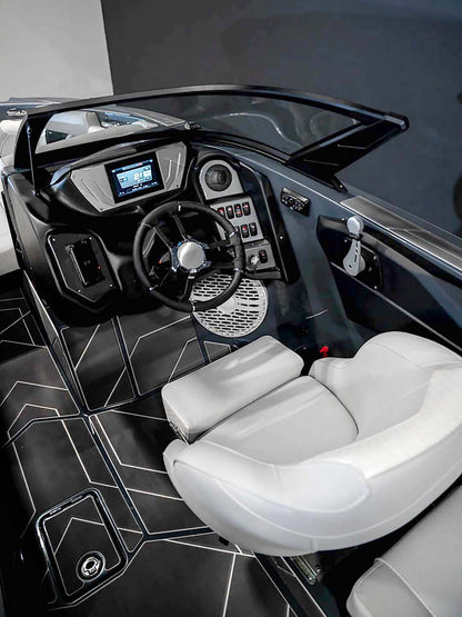 2024 Supreme S240 Charcoal / White - BoardCo Boats