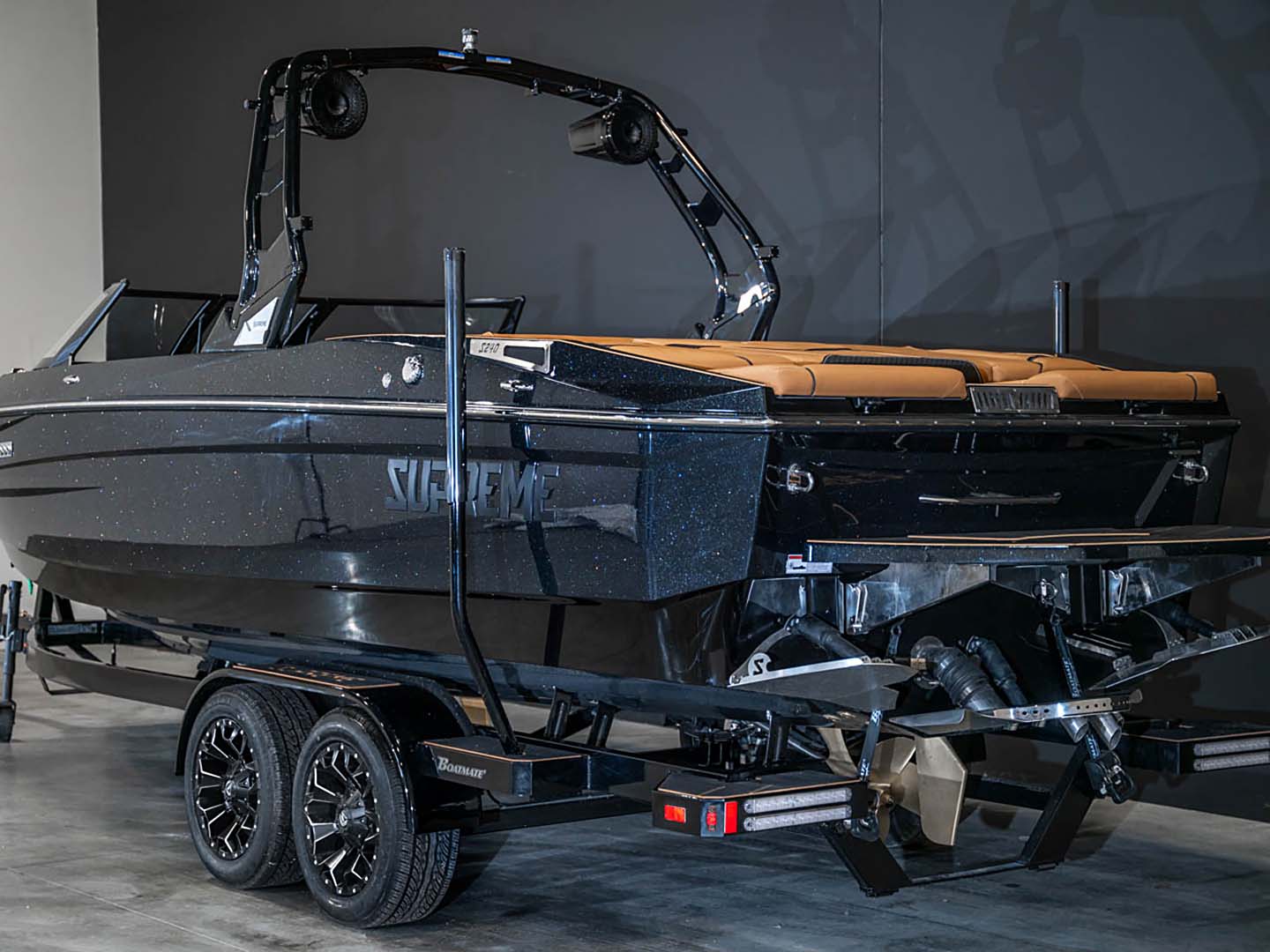 2024 Supreme S240 - Onyx Black / Black Flake - BoardCo