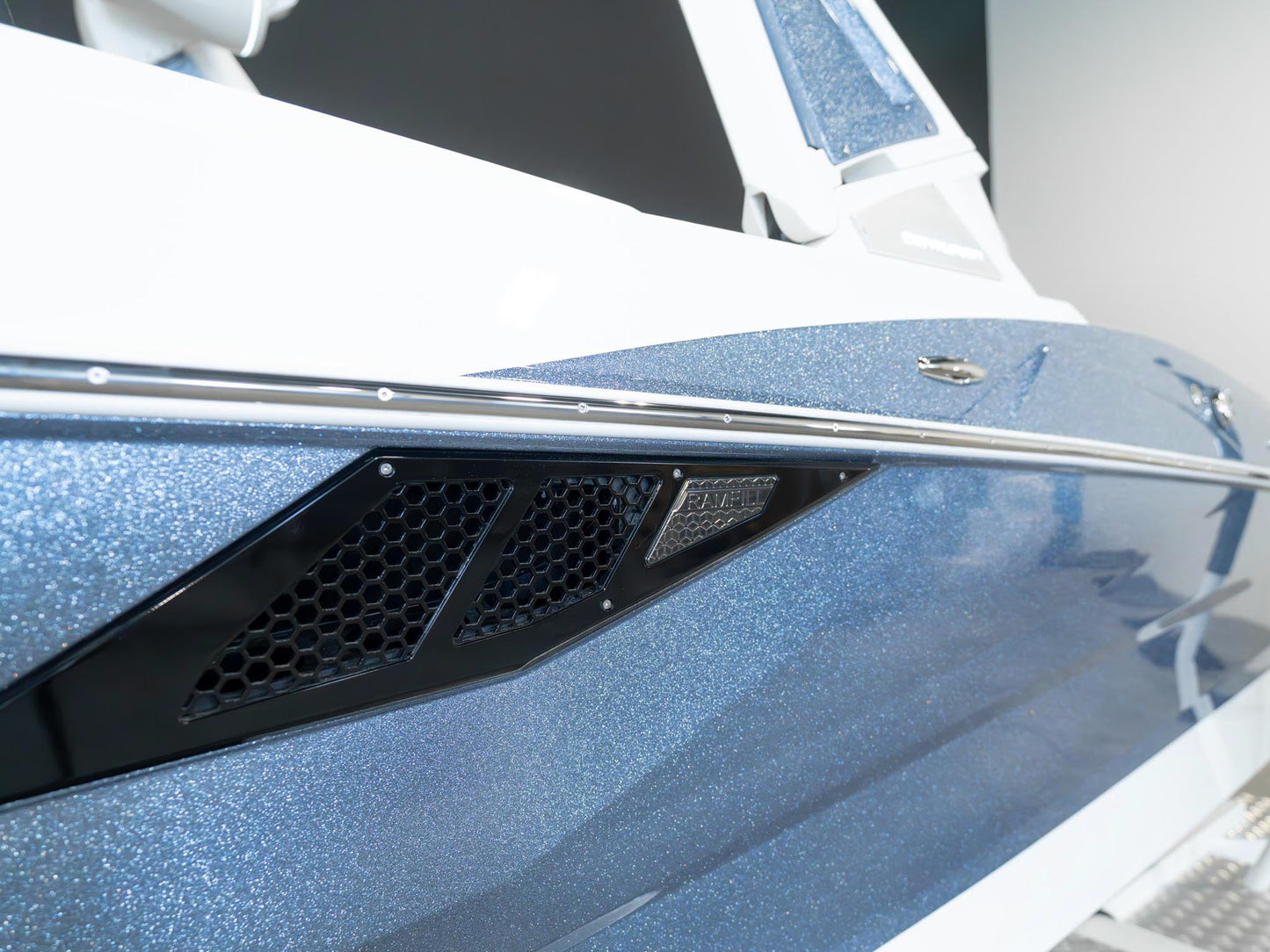 2025 Centurion Fe23 - Blue Steel Flake / White Frost