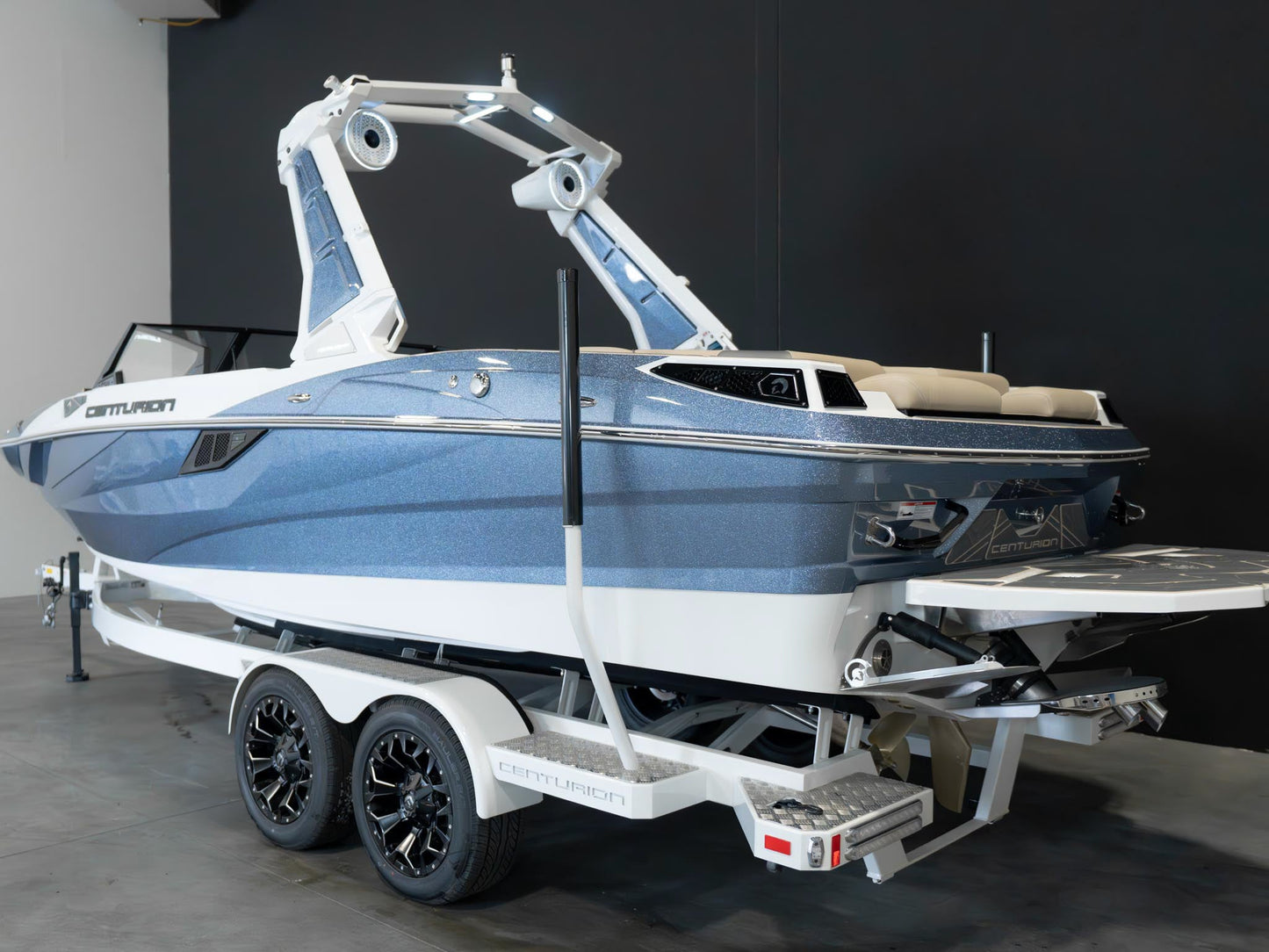 2025 Centurion Fe23 - Blue Steel Flake / White Frost