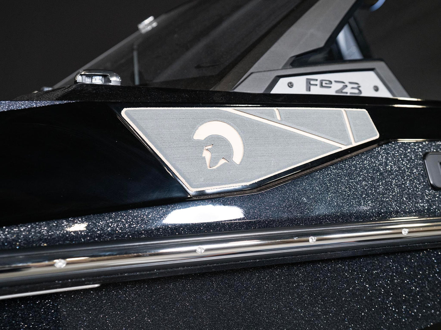 2025 Centurion Fe23 - Black / Black Flake - BoardCo Boats