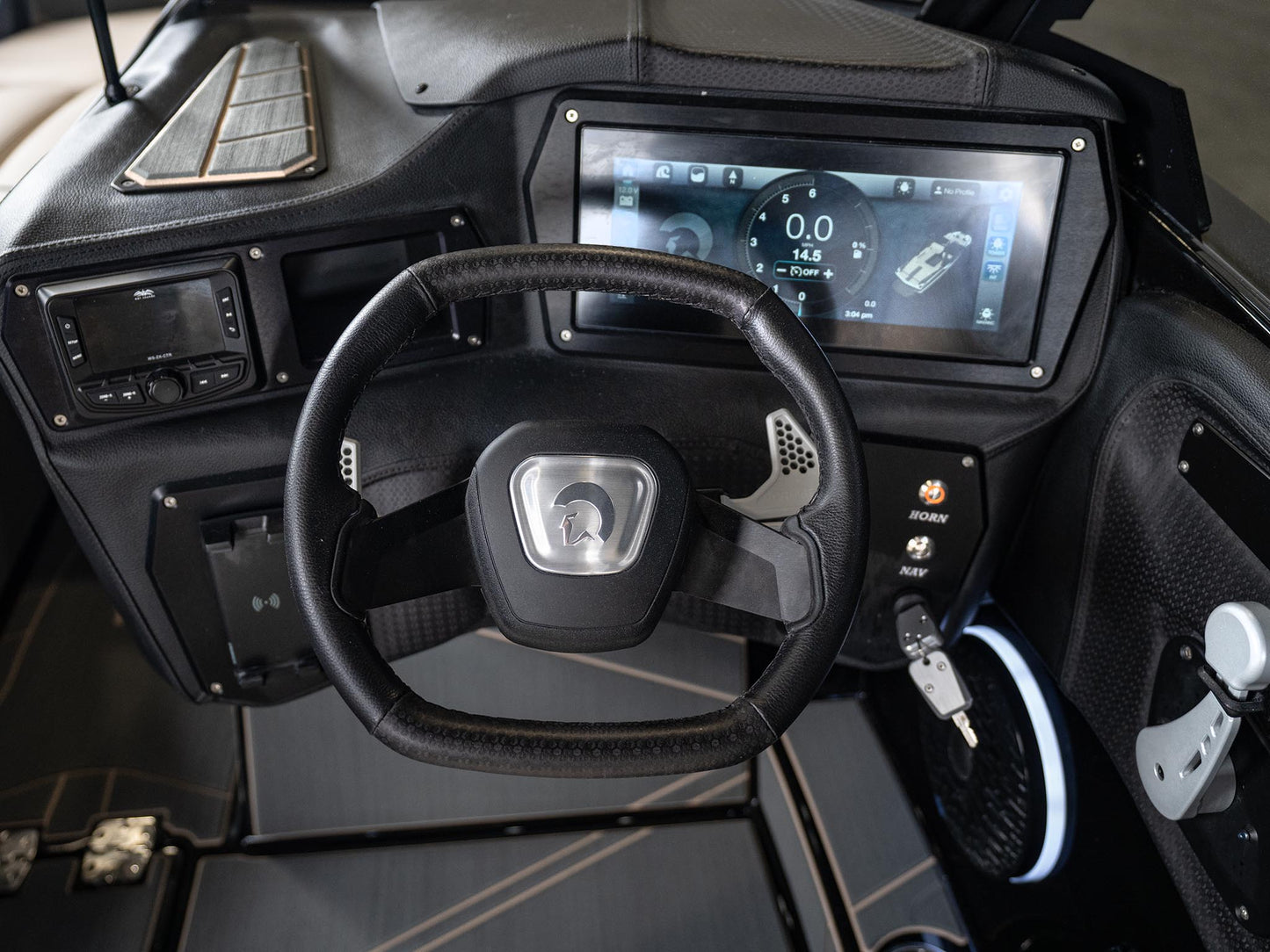2025 Centurion Fe23 - Black / Black Flake - BoardCo Boats