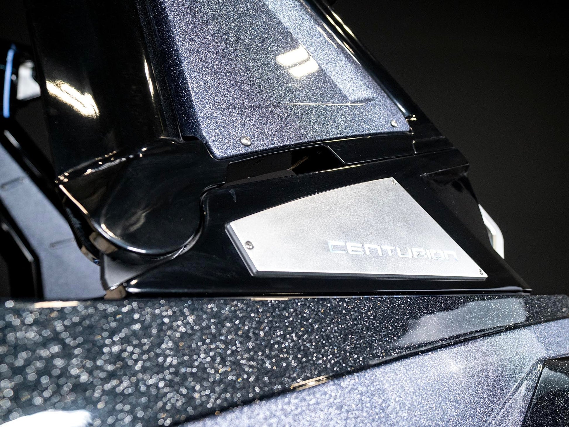 2025 Centurion Fe23 - Black / Black Flake - BoardCo Boats