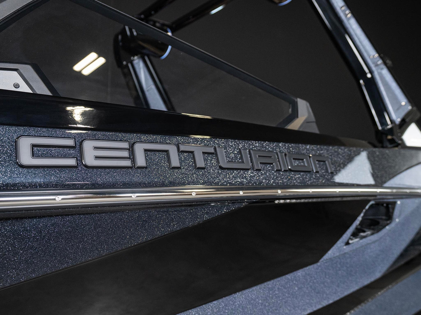 2025 Centurion Fe23 - Black / Black Flake - BoardCo Boats
