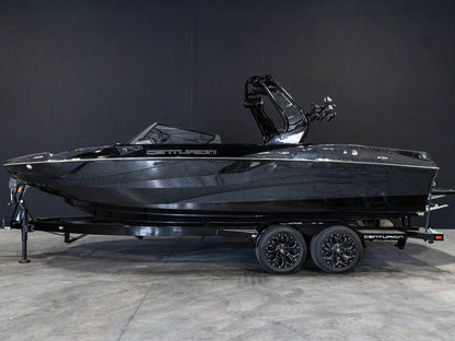 2025 Centurion Fe23 - Black Metal Flake / Onyx Black - BoardCo Boats