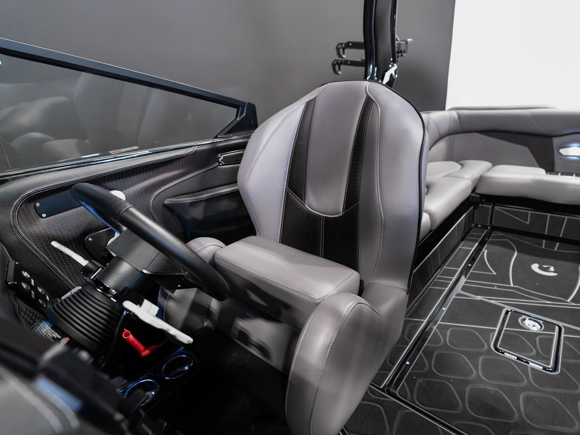 2025 Centurion Fe23 - Black Metal Flake / Onyx Black - BoardCo Boats