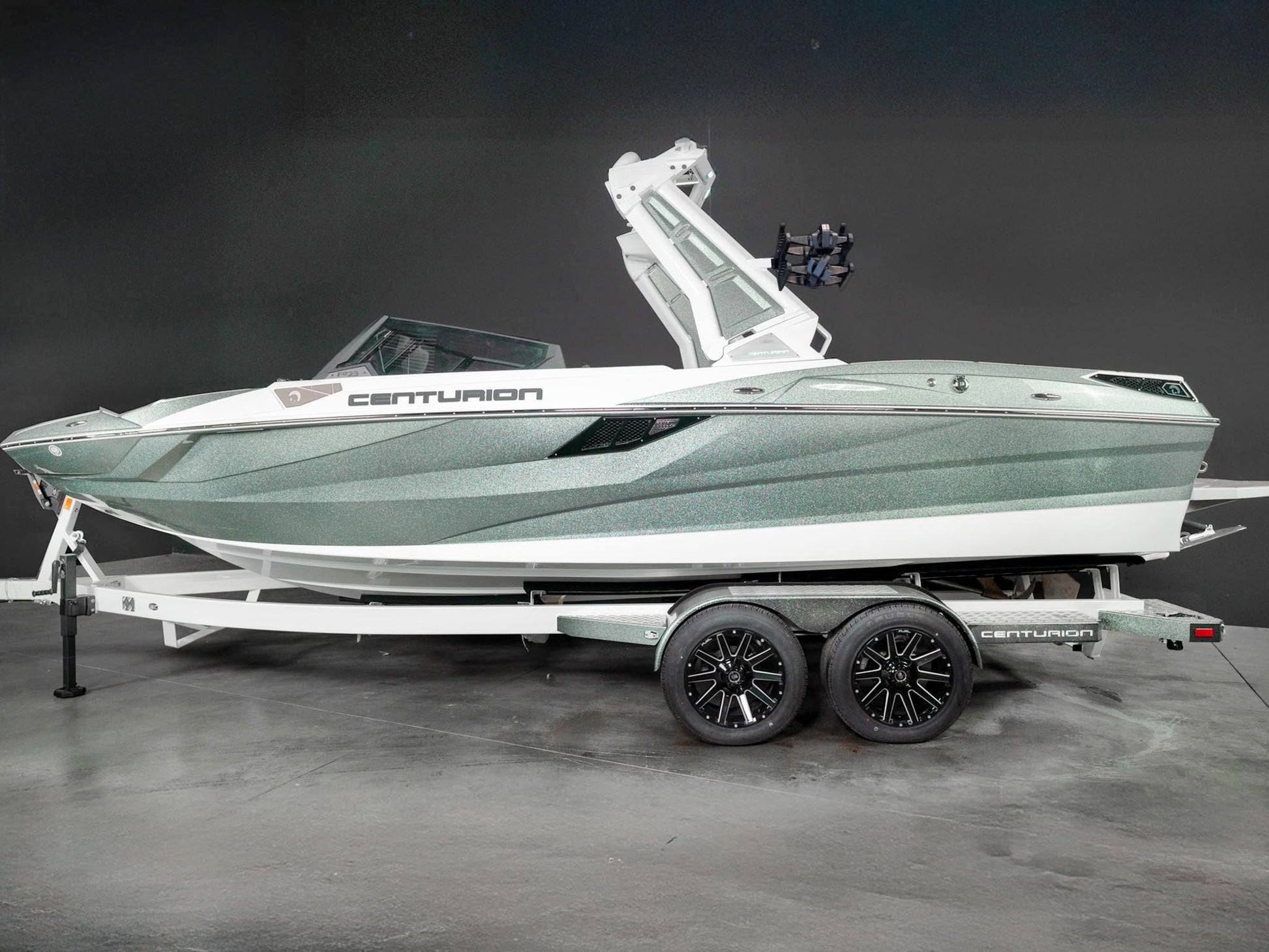 2025 Centurion Fe23 - Olive Flake / White Frost - BoardCo Boats