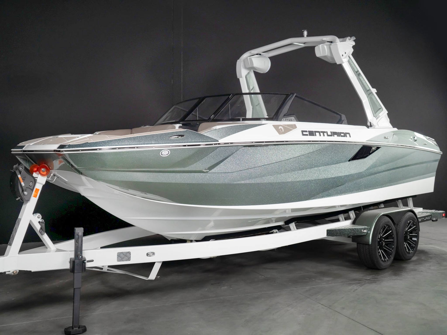 2025 Centurion Fe23 - Olive Flake / White Frost - BoardCo Boats