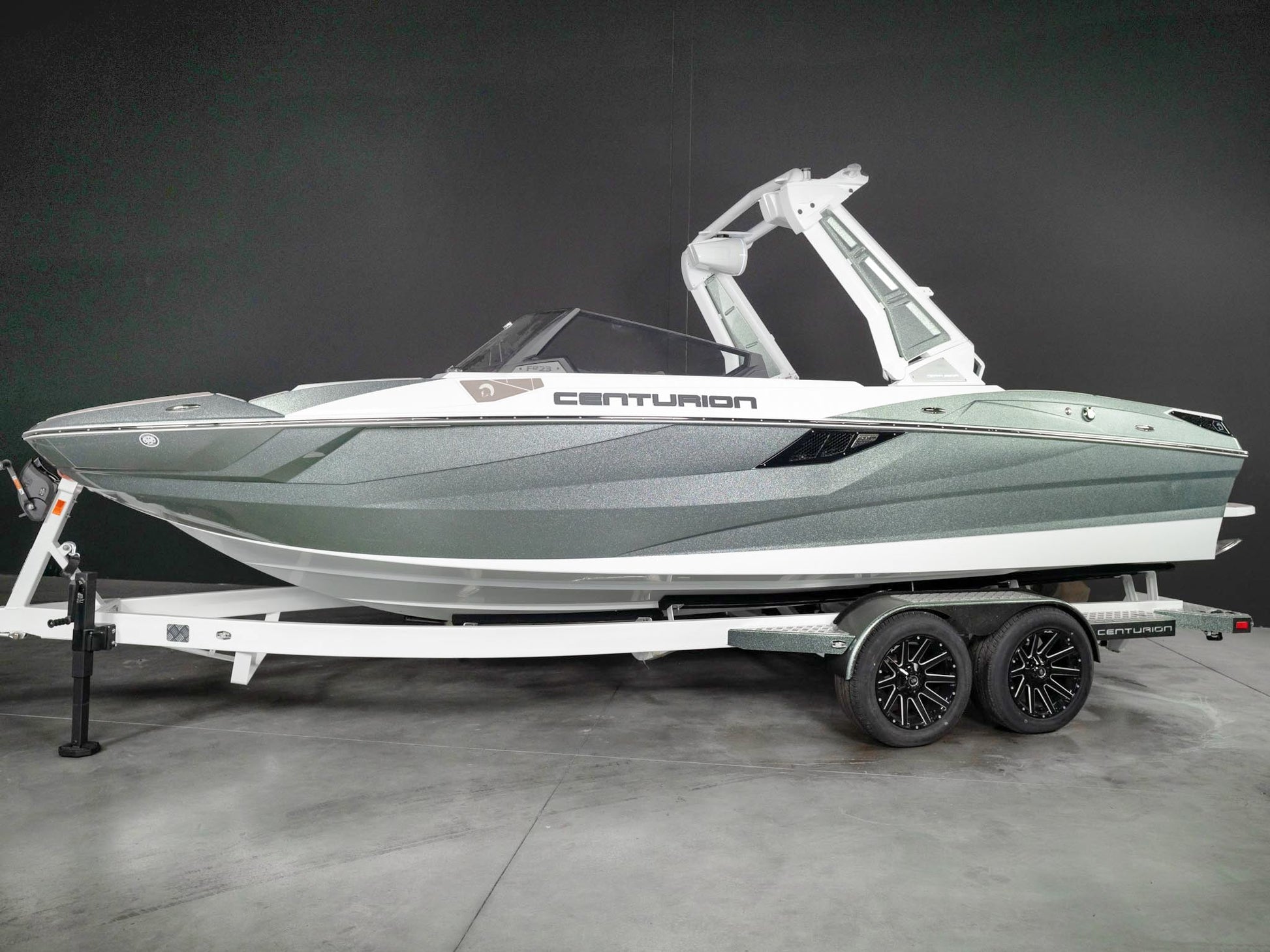 2025 Centurion Fe23 - Olive Flake / White Frost - BoardCo Boats