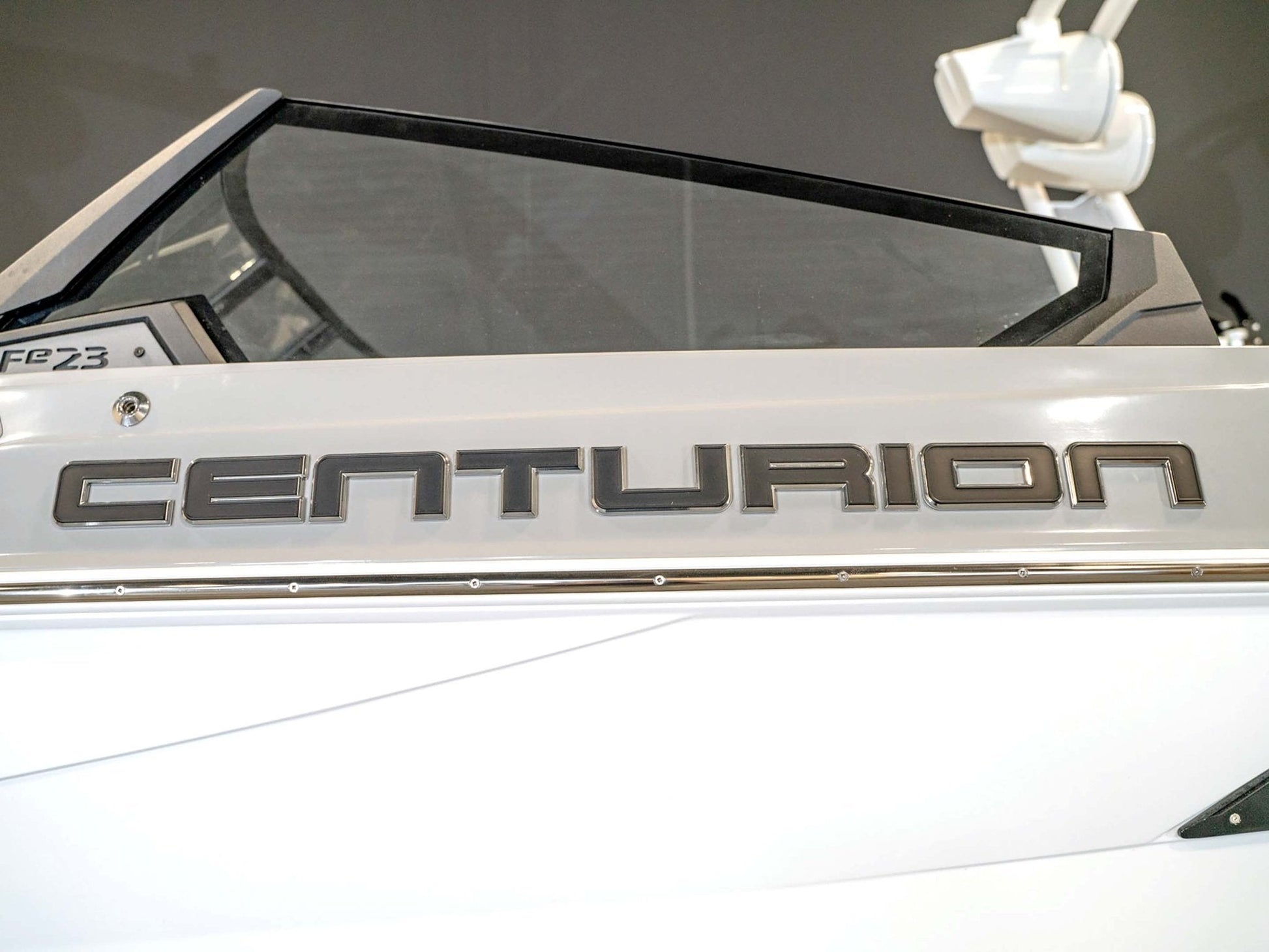 2025 Centurion Fe23 - White Frost / Stone Gray - BoardCo Boats