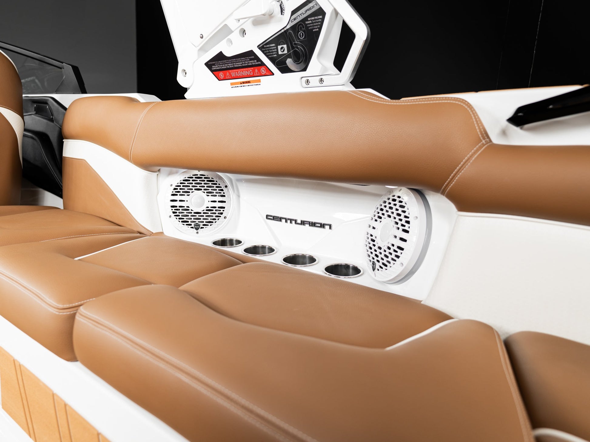 2025 Centurion Fe25 - White Frost / Castano Brown Interior - BoardCo Boats