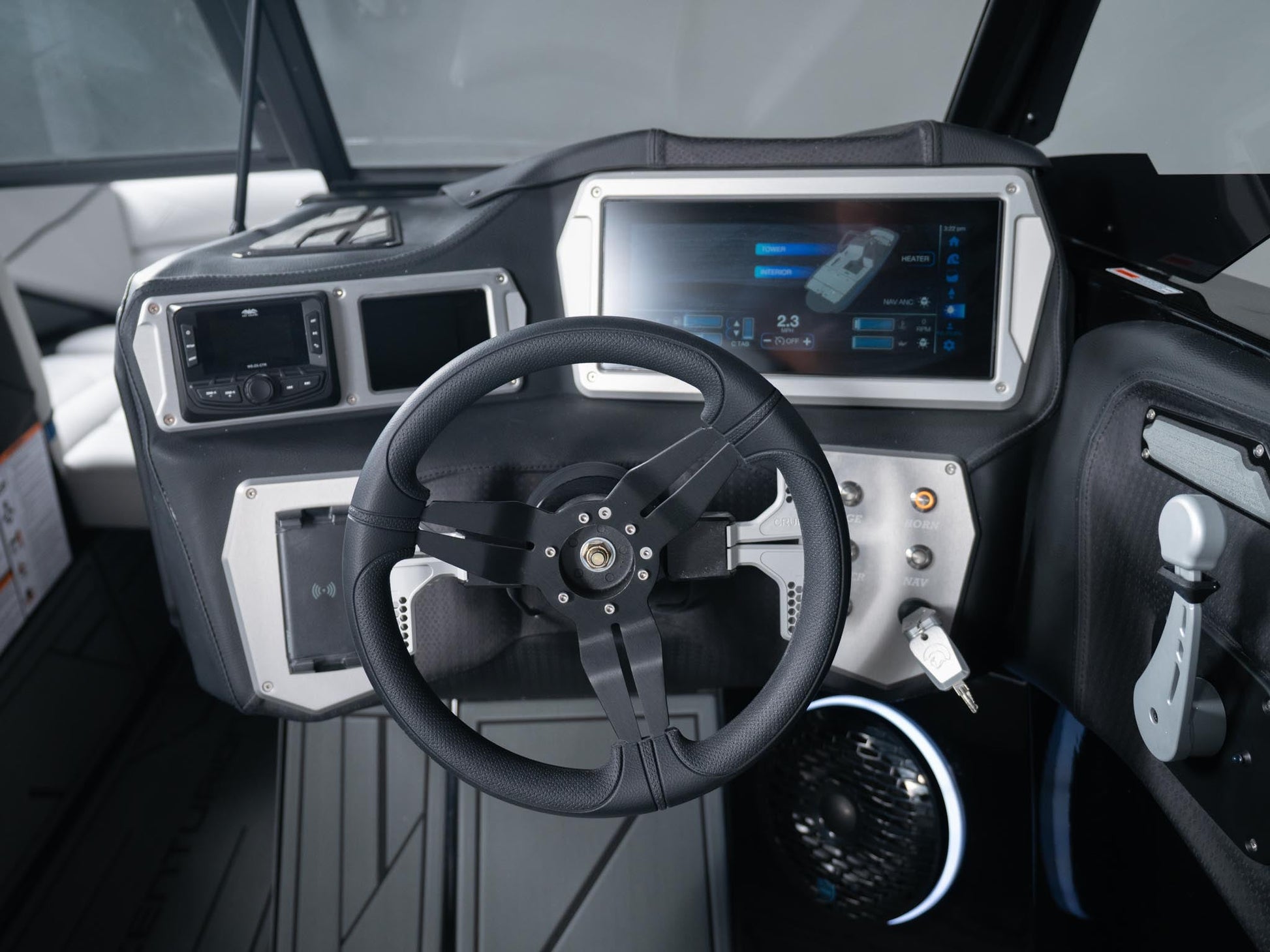 2025 Centurion NV233 - Canadian Blue / Black - BoardCo Boats
