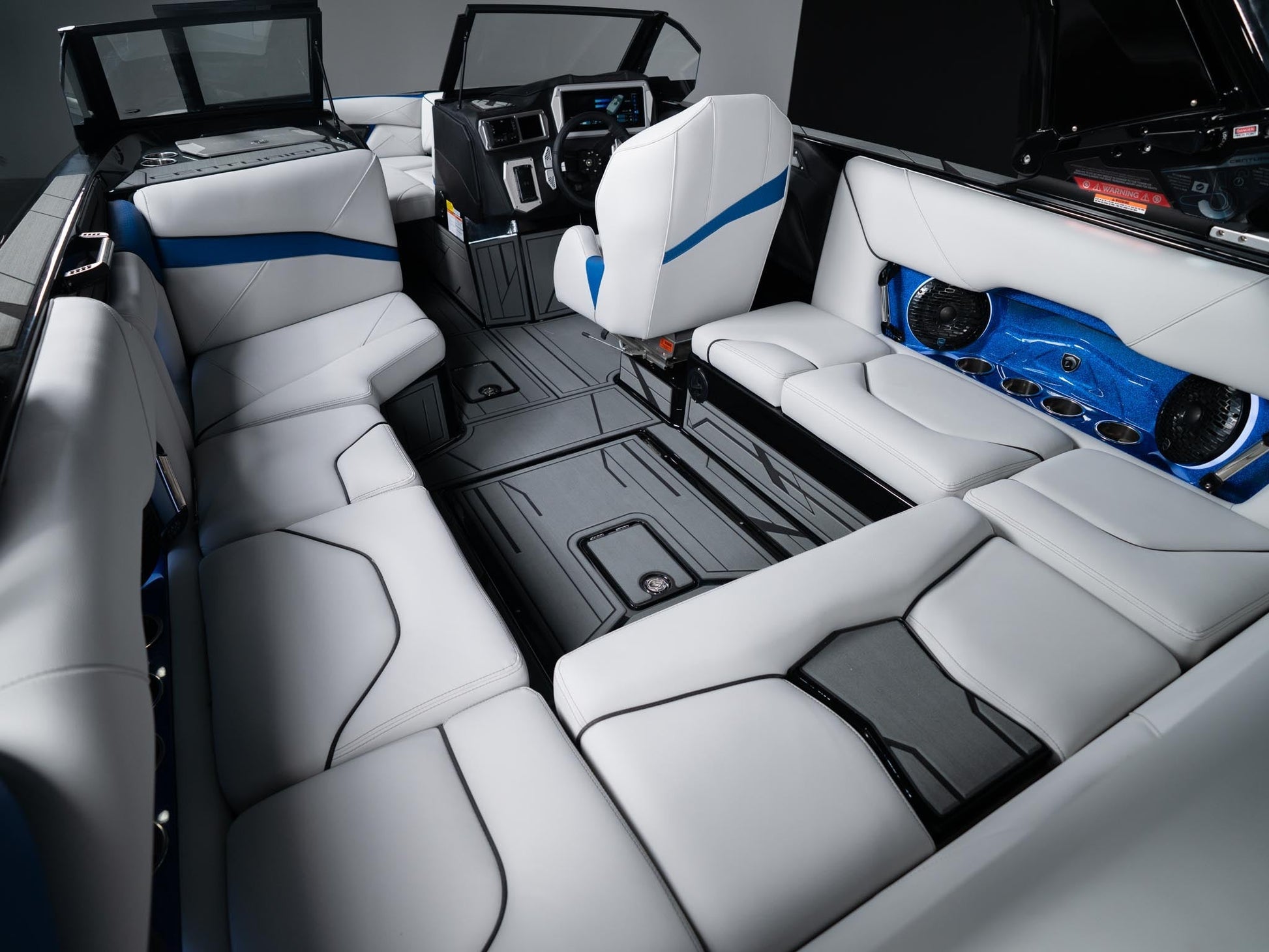 2025 Centurion NV233 - Canadian Blue / Black - BoardCo Boats