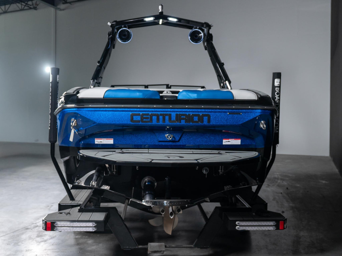 2025 Centurion NV233 - Canadian Blue / Black - BoardCo Boats
