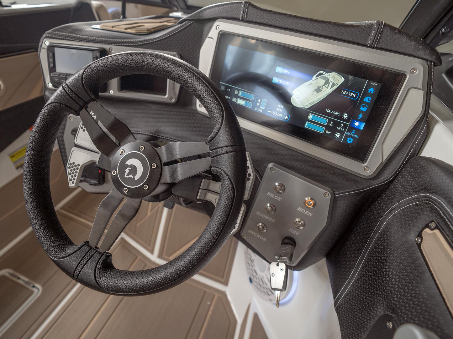 2025 Centurion NV233 - Olive Flake / White - BoardCo Boats