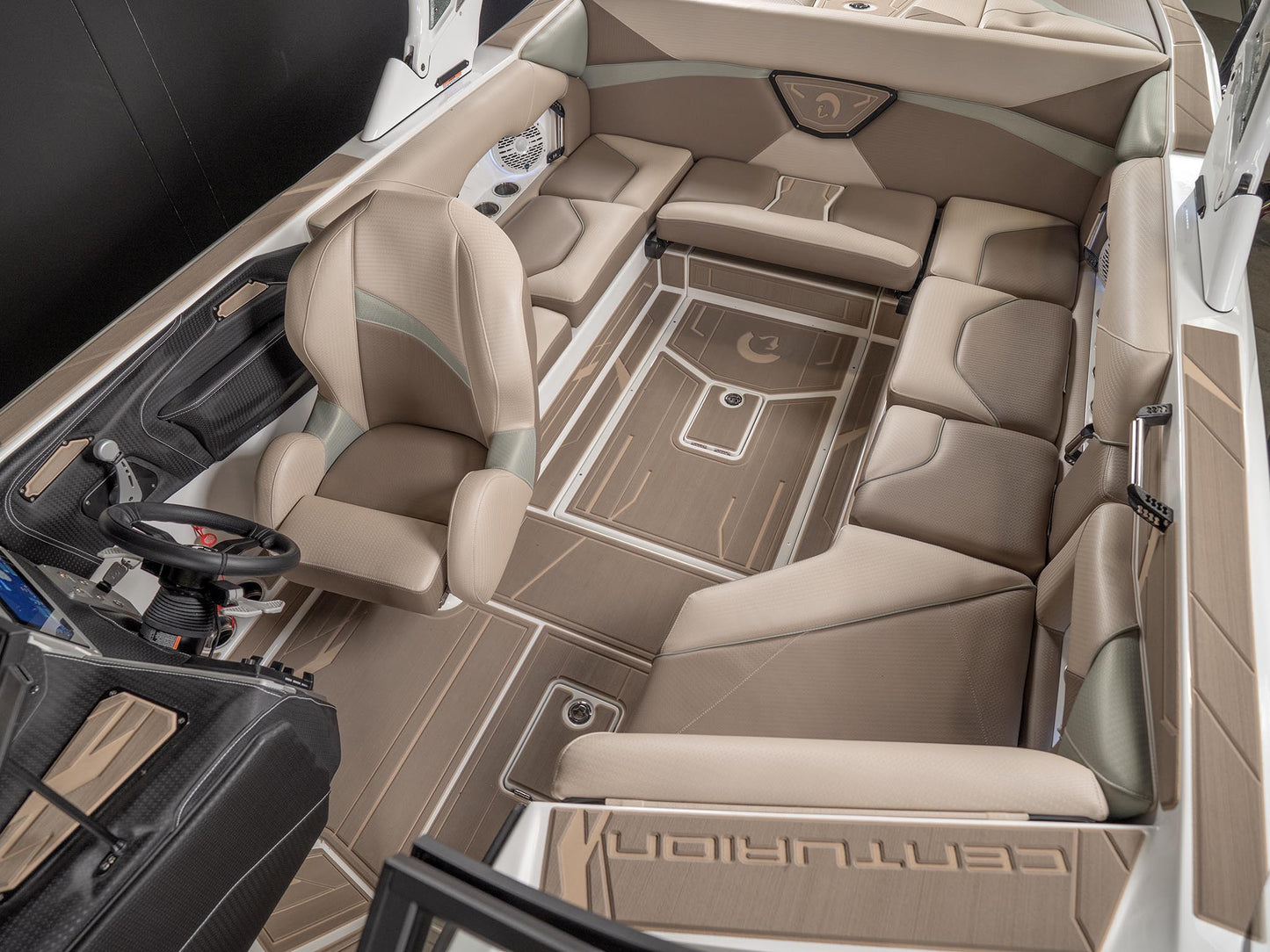 2025 Centurion NV233 - Olive Flake / White - BoardCo Boats