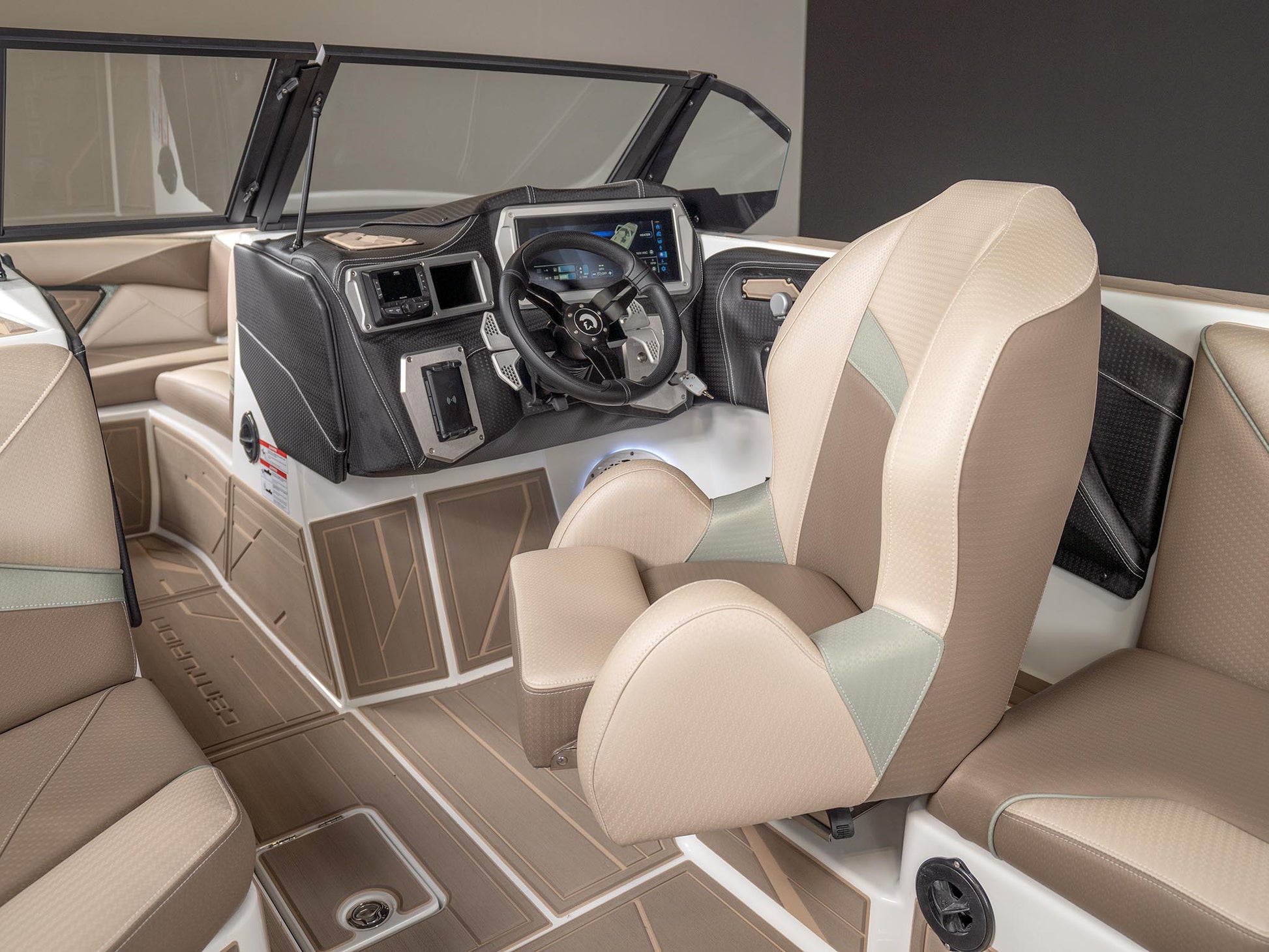 2025 Centurion NV233 - Olive Flake / White - BoardCo Boats