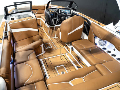 2025 Centurion Nv233 - White Frost / Castano Brown - BoardCo Boats