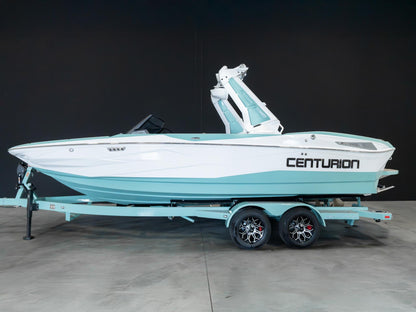 2025 Centurion NV233 - White / Spearmint - BoardCo Boats