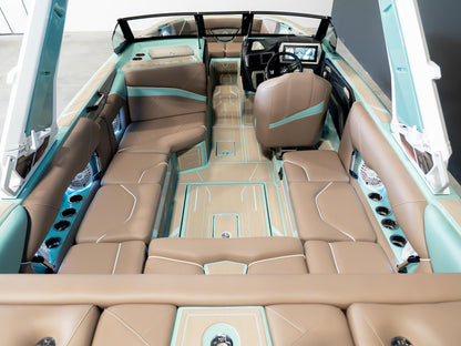 2025 Centurion NV233 - White / Spearmint - BoardCo Boats