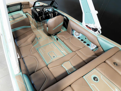 2025 Centurion NV233 - White / Spearmint - BoardCo Boats