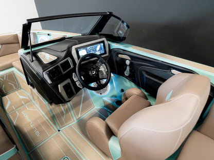 2025 Centurion NV233 - White / Spearmint - BoardCo Boats