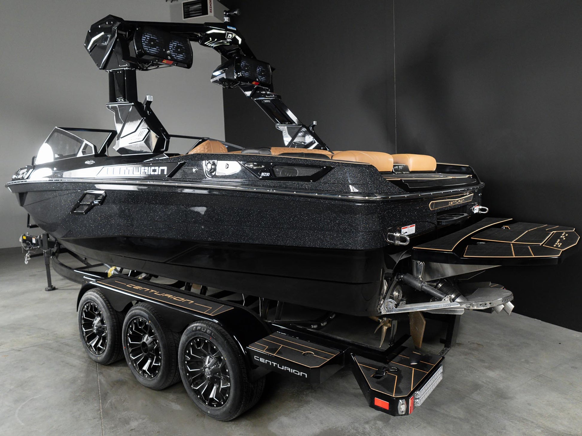 2025 Centurion Ri230 - Onyx Black / Black Metal Flake - BoardCo