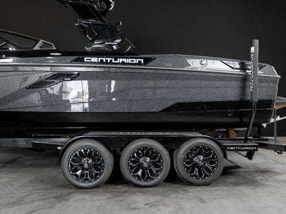 2025 Centurion Ri245 - Black / Black Metal Flake / Light Tan - BoardCo Boats