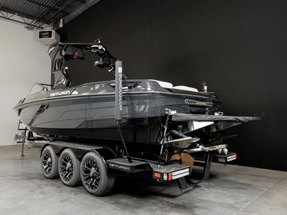 2025 Centurion Ri245 - Black / Black Metal Flake / Light Tan - BoardCo Boats