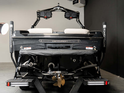 2025 Centurion Ri245 - Black / Black Metal Flake / Light Tan - BoardCo Boats