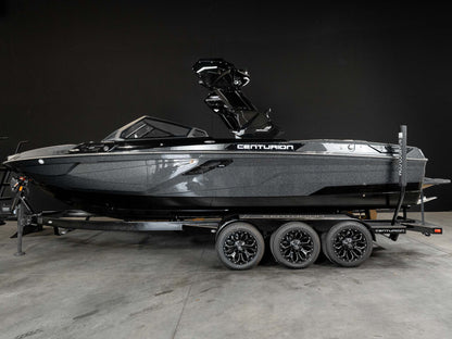 2025 Centurion Ri245 - Black / Black Metal Flake / Light Tan - BoardCo Boats