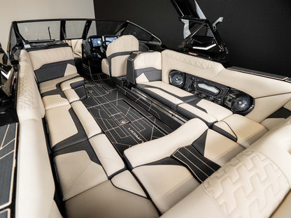 2025 Centurion Ri245 - Black / Black Metal Flake / Light Tan - BoardCo Boats