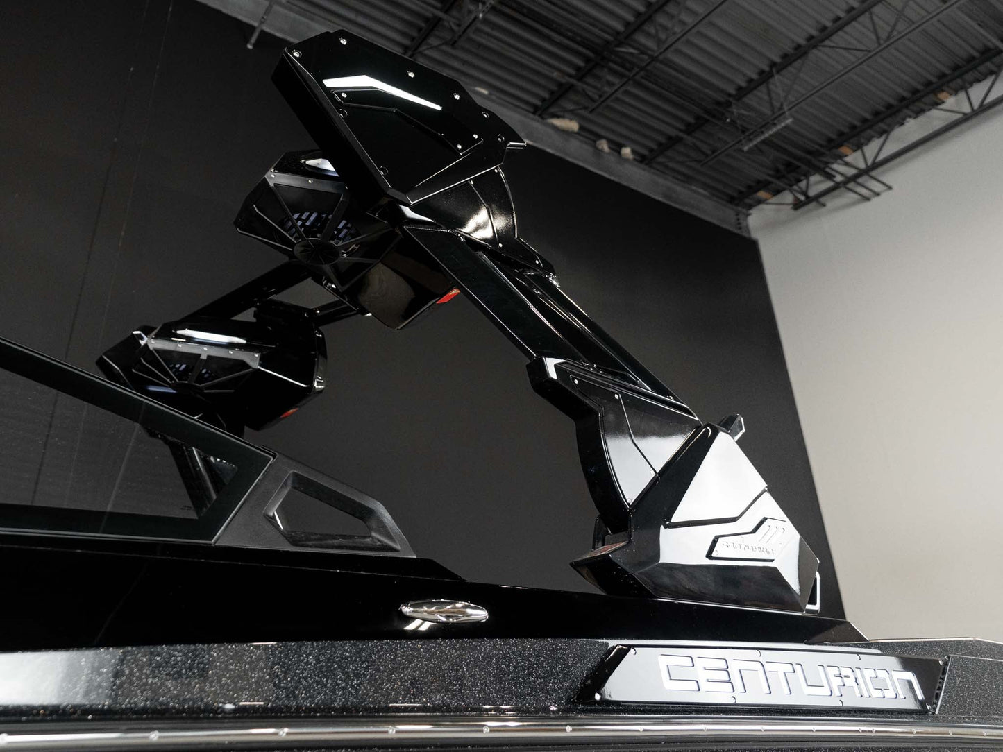 2025 Centurion Ri245 - Black / Black Metal Flake / Light Tan - BoardCo Boats
