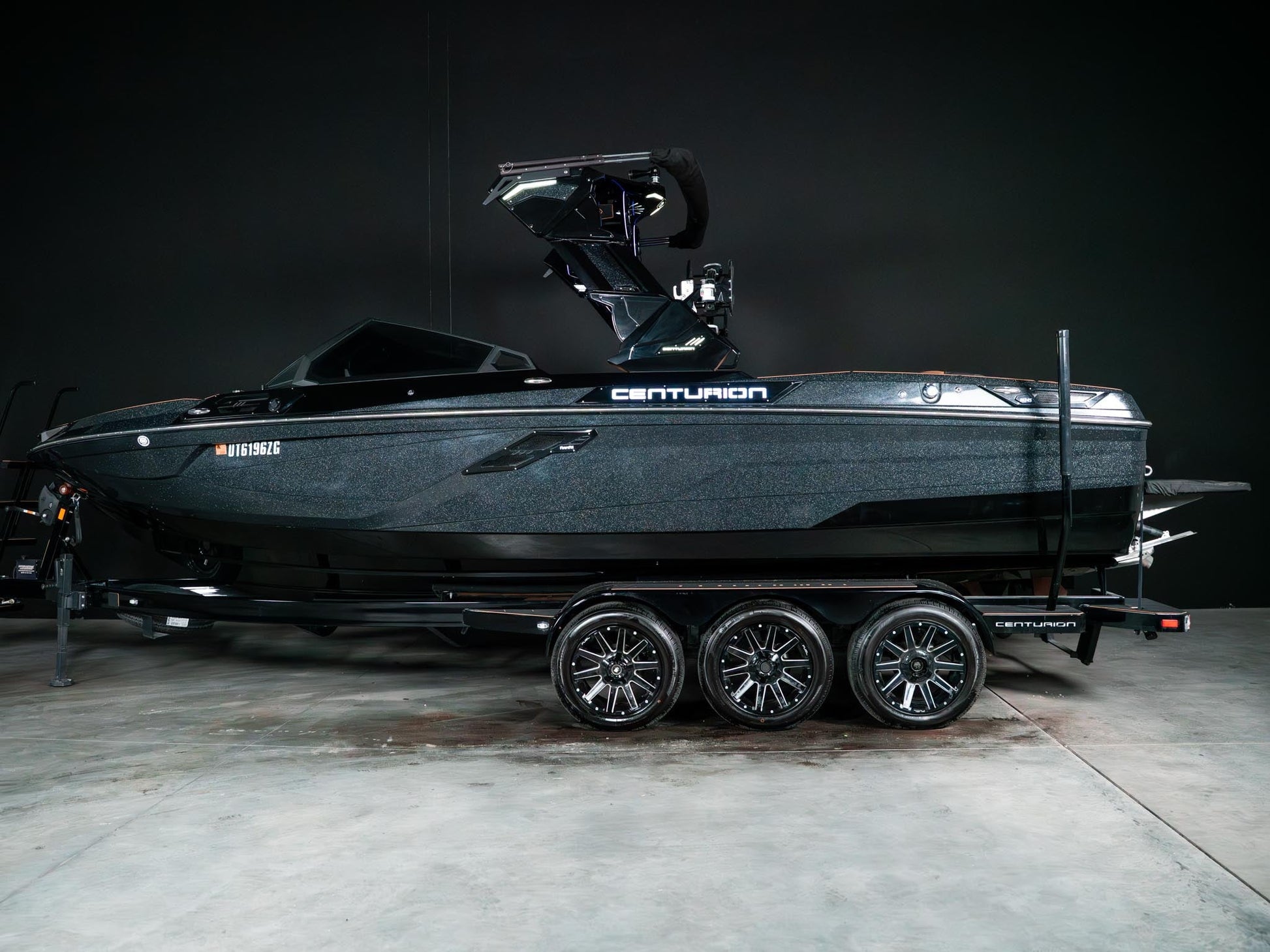 2025 Centurion Ri245 Black Flake / Onyx Black - BoardCo