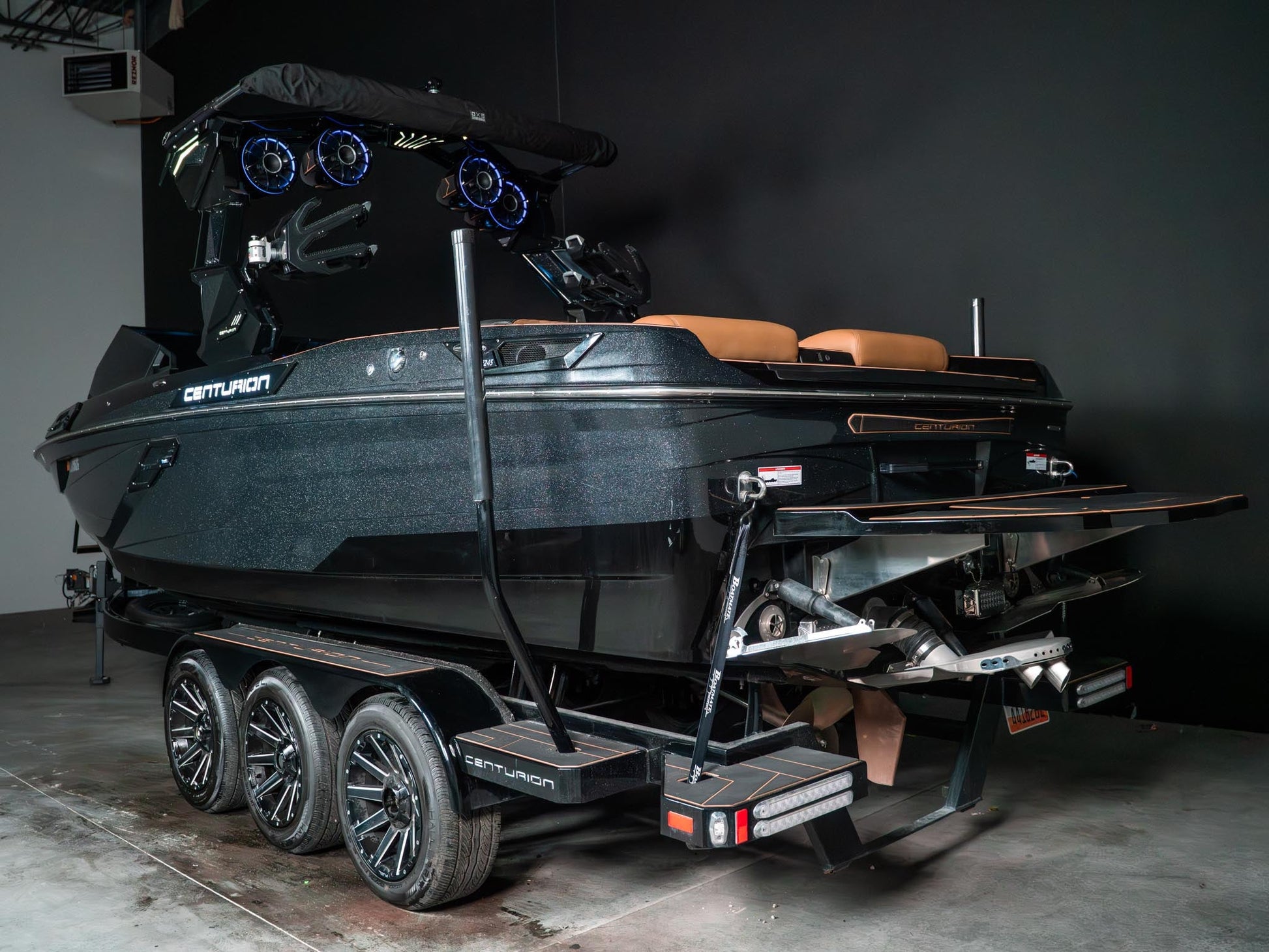 2025 Centurion Ri245 Black Flake / Onyx Black - BoardCo