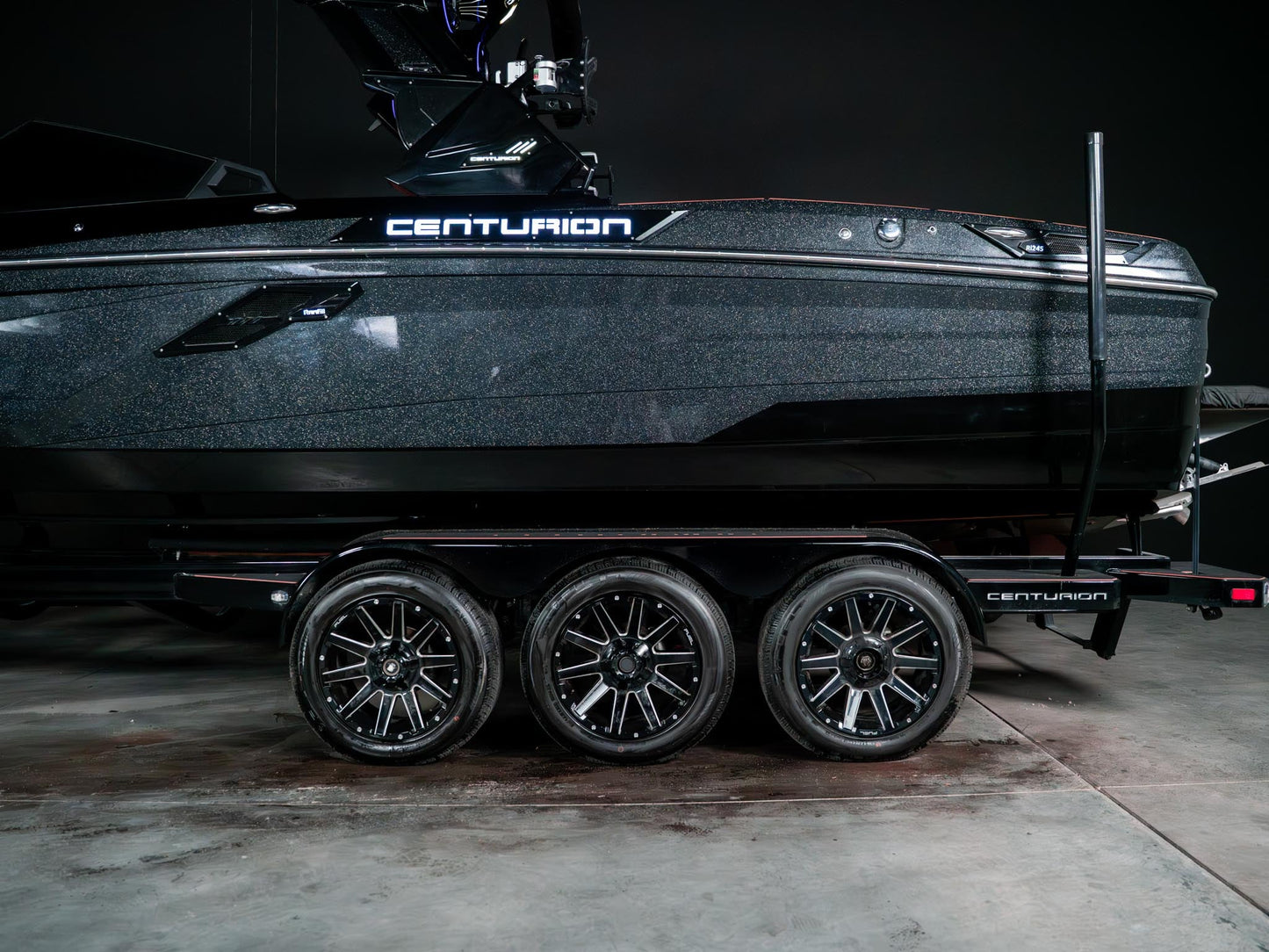 2025 Centurion Ri245 Black Flake / Onyx Black - BoardCo