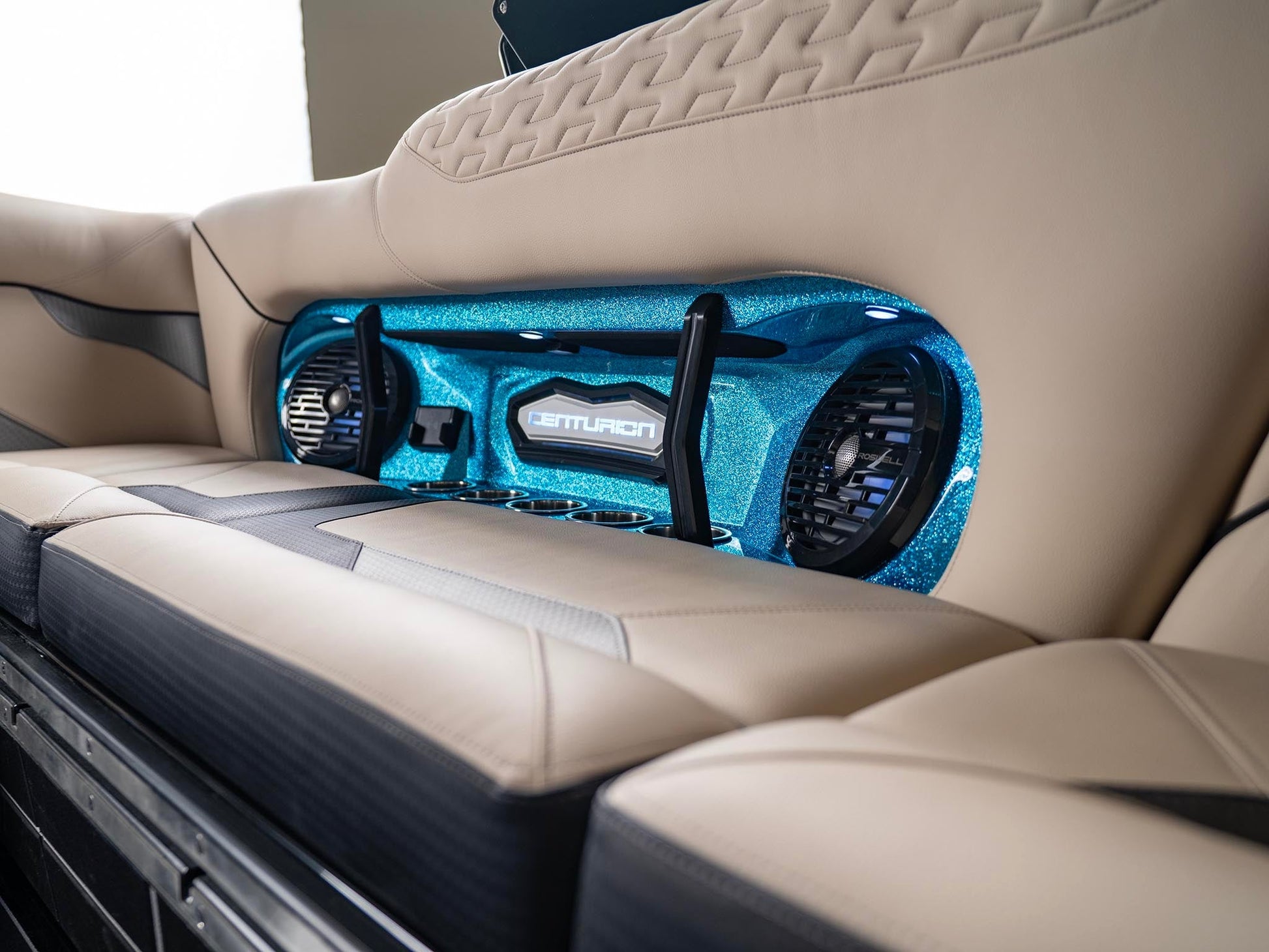2025 Centurion Ri245 - Blue Flake / Black - BoardCo Boats