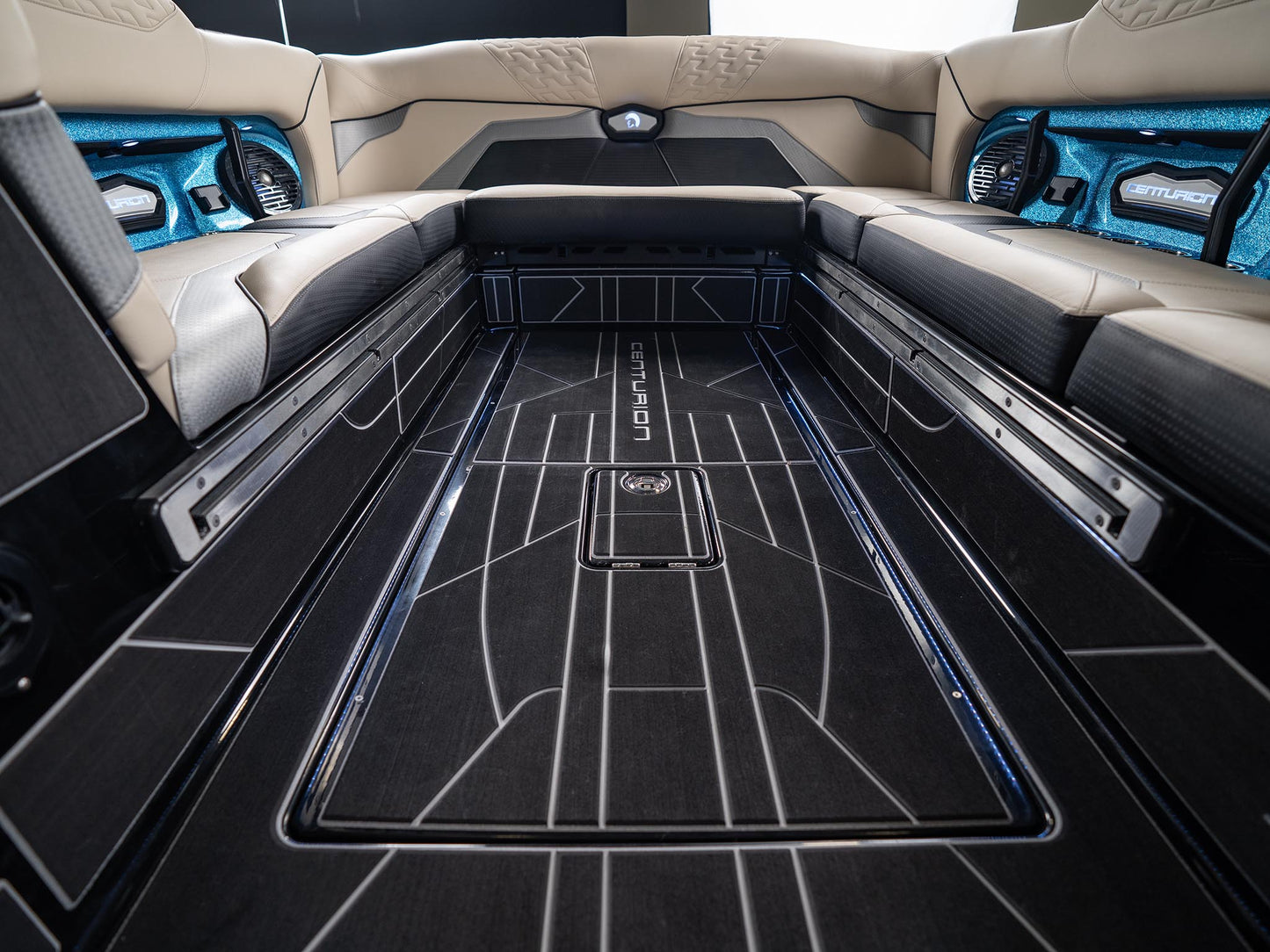 2025 Centurion Ri245 - Blue Flake / Black - BoardCo Boats
