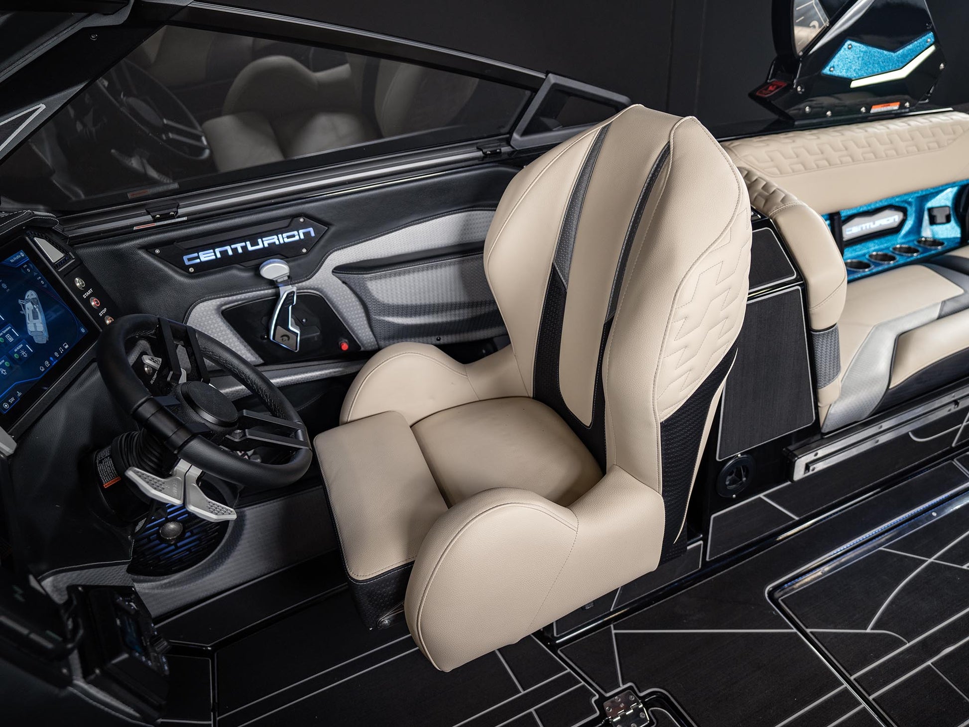 2025 Centurion Ri245 - Blue Flake / Black - BoardCo