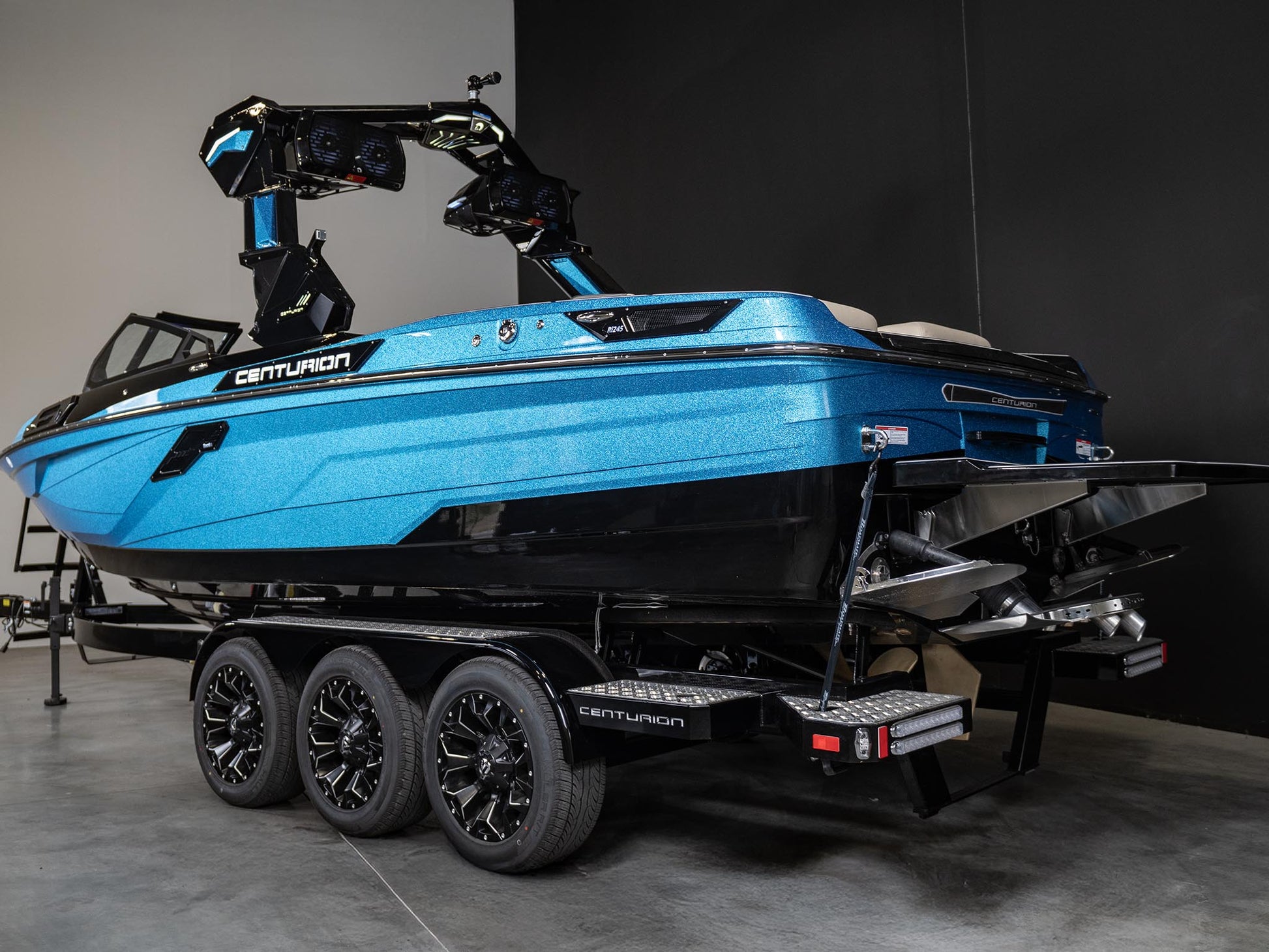 2025 Centurion Ri245 - Blue Flake / Black - BoardCo
